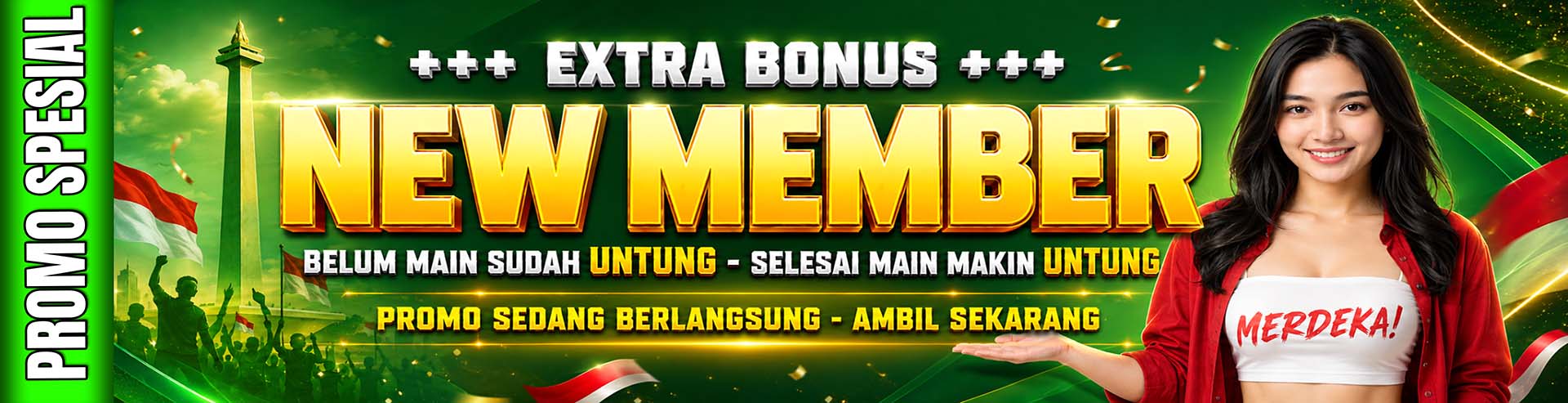 EXTRA BONUS NEW MEMBER WAYANGPLAY